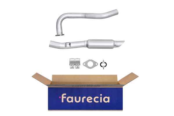 HELLA 8LD 366 030-301 Easy2Fit – PARTNERED with Faurecia Rear Muffler Rear for FORD