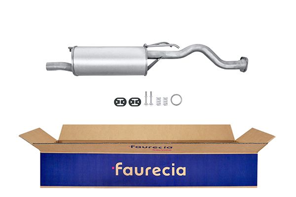 HELLA 8LD 366 030-461 Easy2Fit – PARTNERED with Faurecia Rear Muffler Rear for HONDA ROVER