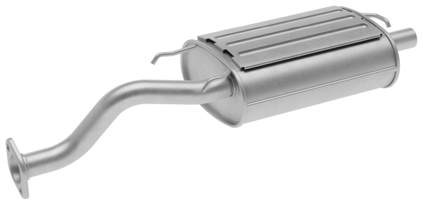 HELLA 8LD 366 030-481 Easy2Fit – PARTNERED with Faurecia Rear Muffler Rear for HONDA