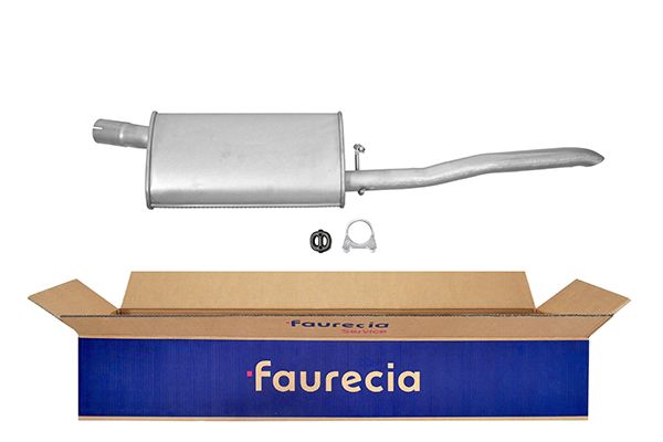 HELLA 8LD 366 030-621 Easy2Fit – PARTNERED with Faurecia Rear Muffler Rear for OPEL