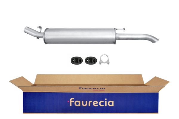 HELLA 8LD 366 030-651 Easy2Fit – PARTNERED with Faurecia Rear Muffler Rear for OPEL VAUXHALL