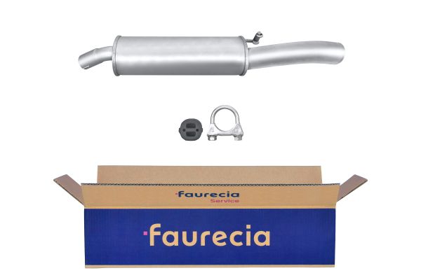HELLA 8LD 366 030-771 Easy2Fit – PARTNERED with Faurecia Rear Muffler Rear for OPEL