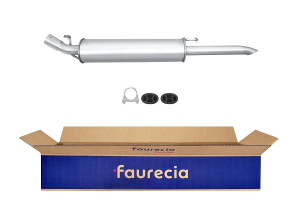 HELLA 8LD 366 030-961 Easy2Fit – PARTNERED with Faurecia Rear Muffler Rear for OPEL VAUXHALL