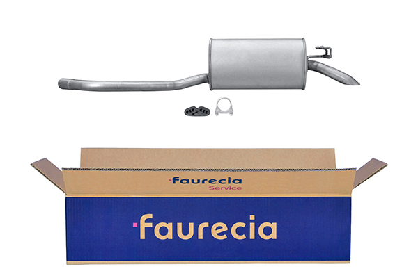 HELLA 8LD 366 031-561 Easy2Fit – PARTNERED with Faurecia Rear Muffler Rear for LANCIA