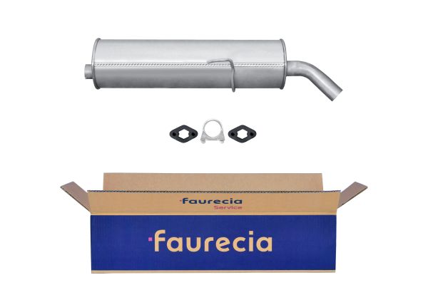 HELLA 8LD 366 031-721 Easy2Fit – PARTNERED with Faurecia Rear Muffler Rear for PEUGEOT