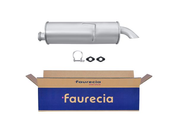 HELLA 8LD 366 031-901 Easy2Fit – PARTNERED with Faurecia Rear Muffler Rear for PEUGEOT
