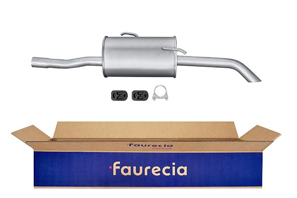 HELLA 8LD 366 032-091 Easy2Fit – PARTNERED with Faurecia Rear Muffler Rear for PEUGEOT