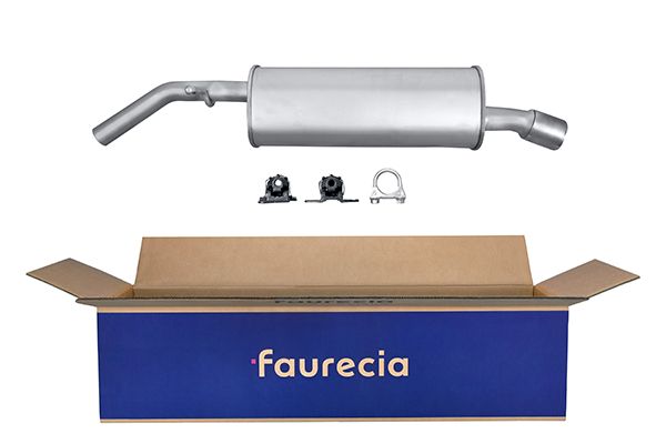 HELLA 8LD 366 032-651 Easy2Fit – PARTNERED with Faurecia Rear Muffler Rear for CITROËN PEUGEOT