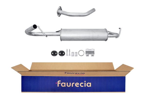 HELLA 8LD 366 033-051 Easy2Fit – PARTNERED with Faurecia Rear Muffler Rear for MAZDA
