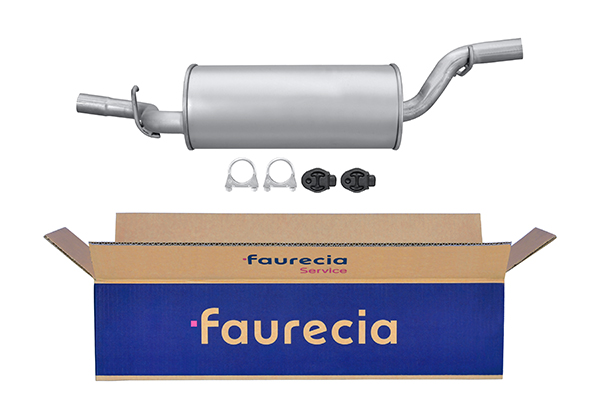 HELLA 8LD 366 033-071 Easy2Fit – PARTNERED with Faurecia Rear Muffler Rear for MAZDA