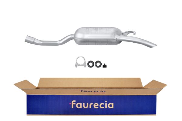 HELLA 8LD 366 033-191 Easy2Fit – PARTNERED with Faurecia Rear Muffler Rear for MERCEDES-BENZ