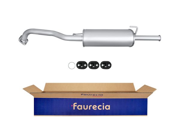 HELLA 8LD 366 033-511 Easy2Fit – PARTNERED with Faurecia Rear Muffler Rear for NISSAN