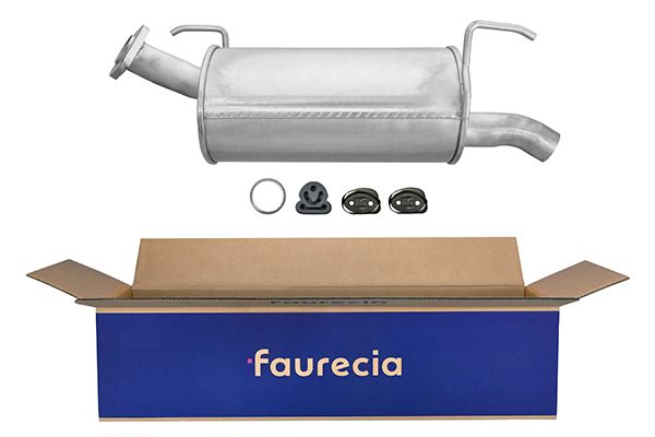 HELLA 8LD 366 033-641 Easy2Fit – PARTNERED with Faurecia Rear Muffler Rear for NISSAN