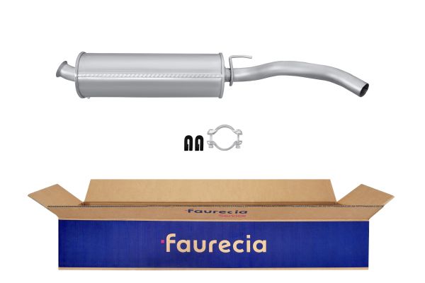 HELLA 8LD 366 033-801 Easy2Fit – PARTNERED with Faurecia Rear Muffler Rear for RENAULT