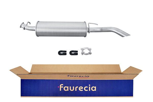HELLA 8LD 366 033-901 Easy2Fit – PARTNERED with Faurecia Rear Muffler Rear for RENAULT