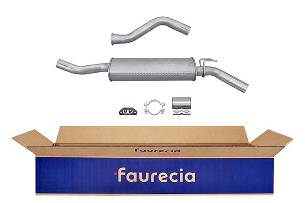 HELLA 8LD 366 034-061 Easy2Fit – PARTNERED with Faurecia Rear Muffler Rear for RENAULT
