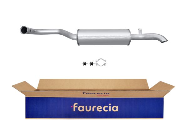 HELLA 8LD 366 034-091 Easy2Fit – PARTNERED with Faurecia Rear Muffler Rear for RENAULT