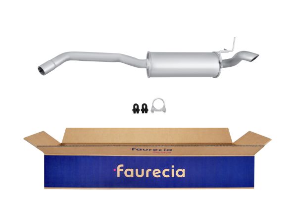 HELLA 8LD 366 034-141 Easy2Fit – PARTNERED with Faurecia Rear Muffler Rear for RENAULT