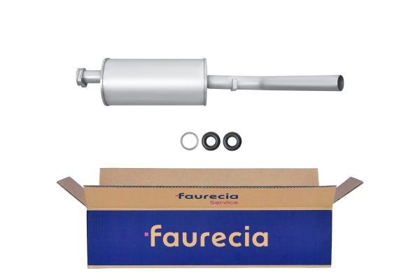 HELLA 8LD 366 034-221 Easy2Fit – PARTNERED with Faurecia Rear Muffler Rear for RENAULT