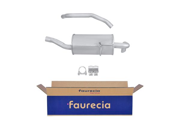 HELLA 8LD 366 034-351 Easy2Fit – PARTNERED with Faurecia Rear Muffler Rear for RENAULT