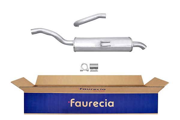 HELLA 8LD 366 034-401 Easy2Fit – PARTNERED with Faurecia Rear Muffler Rear for RENAULT