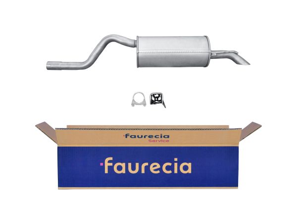HELLA 8LD 366 034-431 Easy2Fit – PARTNERED with Faurecia Rear Muffler Rear for RENAULT