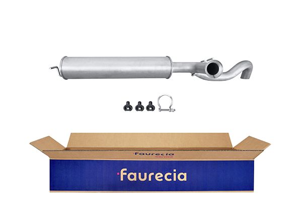 HELLA 8LD 366 034-451 Easy2Fit – PARTNERED with Faurecia Rear Muffler Rear for OPEL RENAULT
