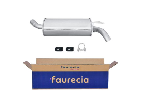 HELLA 8LD 366 034-471 Easy2Fit – PARTNERED with Faurecia Rear Muffler Rear for RENAULT