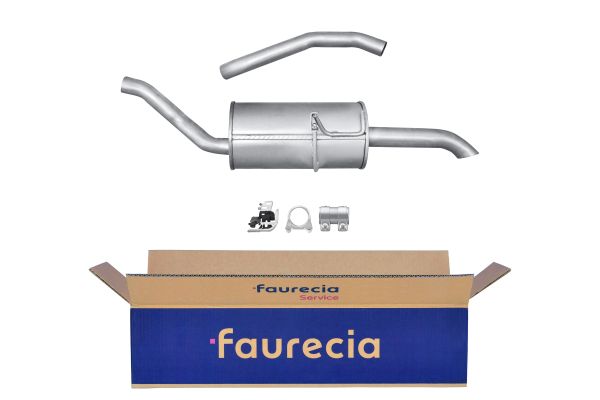 HELLA 8LD 366 034-711 Easy2Fit – PARTNERED with Faurecia Rear Muffler Rear for RENAULT