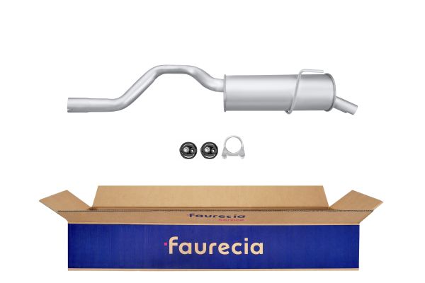 HELLA 8LD 366 034-791 Easy2Fit – PARTNERED with Faurecia Rear Muffler Rear for RENAULT