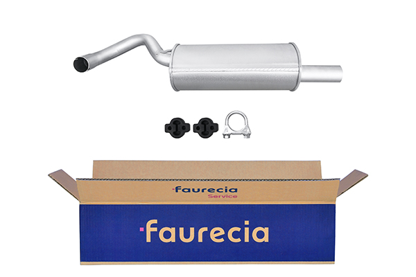 HELLA 8LD 366 035-001 Easy2Fit – PARTNERED with Faurecia Rear Muffler Rear for CHRYSLER