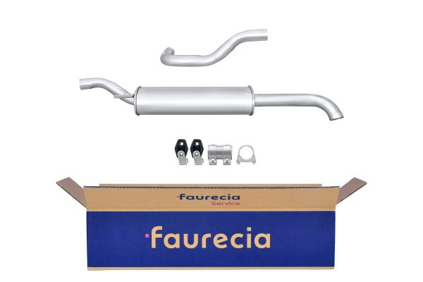 HELLA 8LD 366 035-241 Easy2Fit – PARTNERED with Faurecia Rear Muffler Rear for SEAT