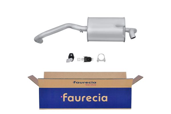 HELLA 8LD 366 035-331 Easy2Fit – PARTNERED with Faurecia Rear Muffler Rear for SEAT VW