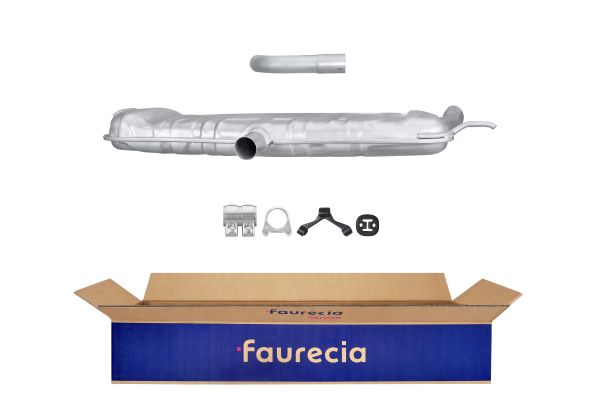 HELLA 8LD 366 035-461 Easy2Fit – PARTNERED with Faurecia Rear Muffler Rear for SEAT