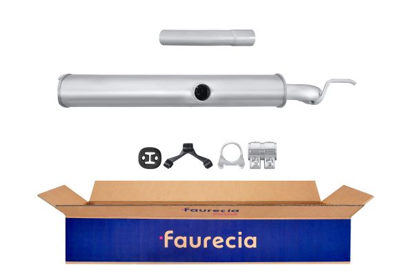 HELLA 8LD 366 035-471 Easy2Fit – PARTNERED with Faurecia Rear Muffler Rear for SEAT