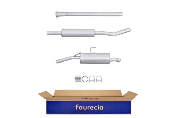 HELLA 8LD 366 035-691 Easy2Fit – PARTNERED with Faurecia Rear Muffler Rear for TOYOTA