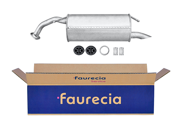 HELLA 8LD 366 035-861 Easy2Fit – PARTNERED with Faurecia Rear Muffler Rear for TOYOTA