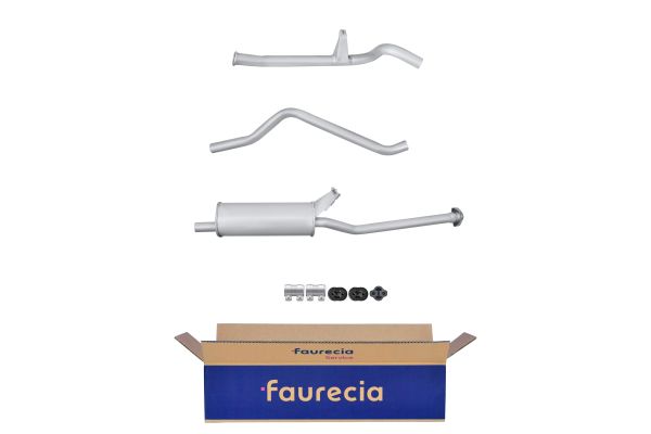 HELLA 8LD 366 036-001 Easy2Fit – PARTNERED with Faurecia Rear Muffler Rear for MITSUBISHI