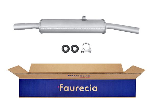 HELLA 8LD 366 036-091 Easy2Fit – PARTNERED with Faurecia Rear Muffler Rear for VW