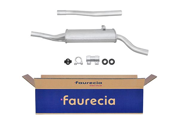 HELLA 8LD 366 036-151 Easy2Fit – PARTNERED with Faurecia Rear Muffler Rear for VW
