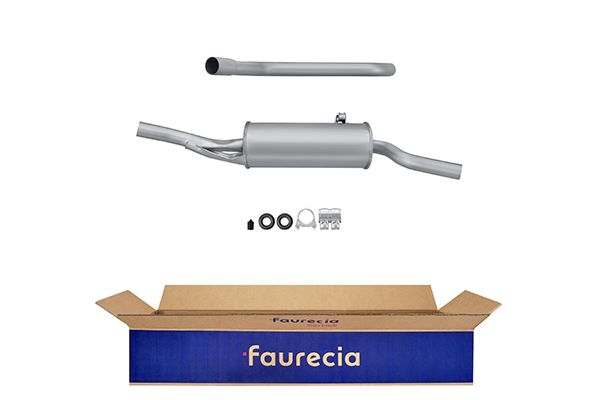HELLA 8LD 366 036-161 Easy2Fit – PARTNERED with Faurecia Rear Muffler Rear for VW