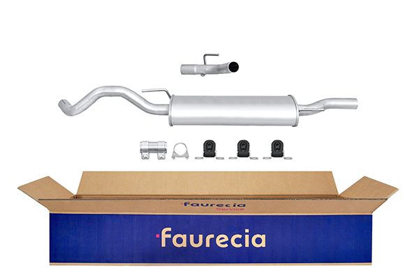 HELLA 8LD 366 036-191 Easy2Fit – PARTNERED with Faurecia Rear Muffler Rear for VW
