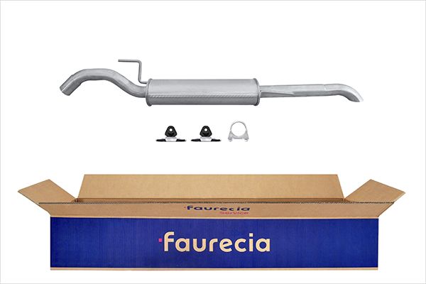 HELLA 8LD 366 036-291 Easy2Fit – PARTNERED with Faurecia Rear Muffler Rear for VW