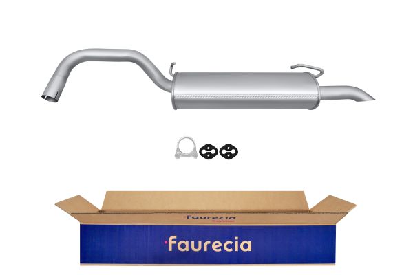 HELLA 8LD 366 036-831 Easy2Fit – PARTNERED with Faurecia Rear Muffler Rear for VOLVO
