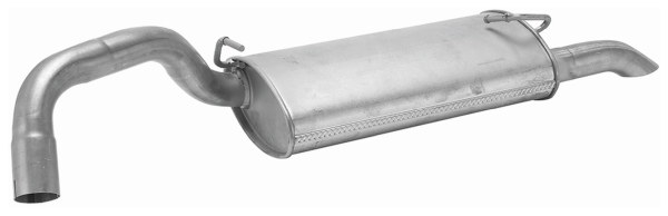 HELLA 8LD 366 036-841 Easy2Fit – PARTNERED with Faurecia Rear Muffler Rear for VOLVO
