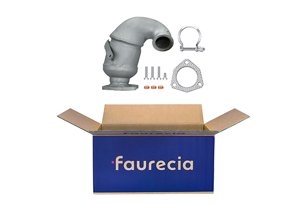 HELLA 8LE 366 050-021 Easy2Fit – PARTNERED with Faurecia Pre-Catalytic Converter Front for ALFA ROMEO FIAT LANCIA