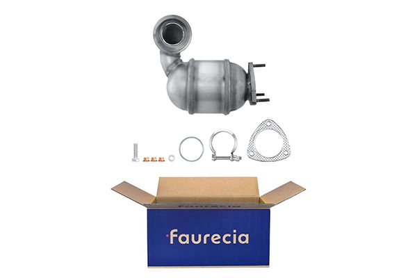HELLA 8LE 366 051-141 Easy2Fit – PARTNERED with Faurecia Pre-Catalytic Converter Front for CITROËN FIAT PEUGEOT