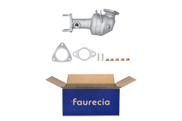 HELLA 8LE 366 054-851 Easy2Fit – PARTNERED with Faurecia Catalytic Converter Front for AUDI VW