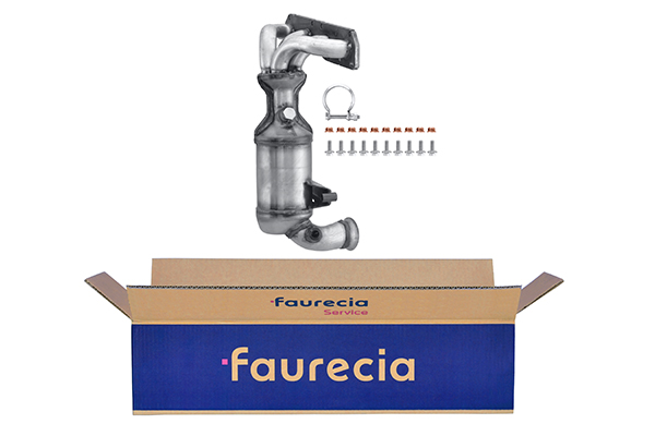 HELLA 8LF 366 055-281 Easy2Fit – PARTNERED with Faurecia Καταλύτης με πολλαπλή εισαγωγή for CITROËN MINI PEUGEOT