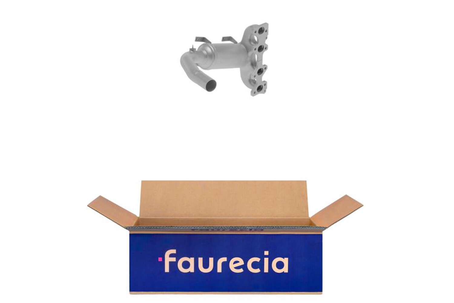 HELLA 8LF 366 055-591 Manifold Catalytic Converter for FIAT LANCIA